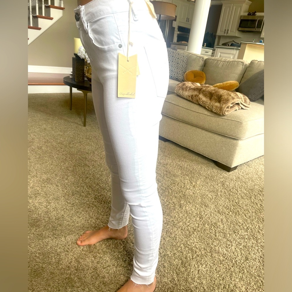 NWT White Denim